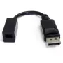 StarTech.com 6 collu (15 cm) DisplayPort–Mini DisplayPort kabelis — 4K x 2K UHD video — DisplayPort vīrišķais–Mini DisplayPort sievišķais adaptera kabelis — DP datora–mDP 1.2 monitora pagarinātāja kabelis