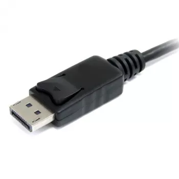 StarTech.com 6 collu (15 cm) DisplayPort–Mini DisplayPort kabelis — 4K x 2K UHD video — DisplayPort vīrišķais–Mini DisplayPort sievišķais adaptera kabelis — DP datora–mDP 1.2 monitora pagarinātāja kabelis
