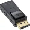 InLine DisplayPort adapteris DisplayPort vīrišķais / HDMI sievišķais melns