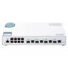 QNAP QSW-M408-4C tīkla komutators pārvaldāms L2 Gigabit Ethernet (10/100/1000) balts