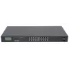 Nepārvaldāms slēdzis Intellinet 16 portu Gigabit Ethernet PoE+ 370W