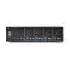 StarTech.com 4 portu divu monitoru DisplayPort KVM slēdzis, 4K 60Hz, 2x USB 5Gbps centrmezgla porti, 2x USB 2.0 HID porti, pārslēgšana ar karstajiem taustiņiem un pogām, TAA atbilstīgs - 3,5 mm audio, HDCP