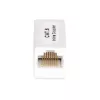 StarTech.com RJ45 savienotājs, rindas Cat6 savienotājs, sievišķais-sievišķais (F/F) T568 savienotājs, neekranēts Ethernet kabeļa pagarinātājs