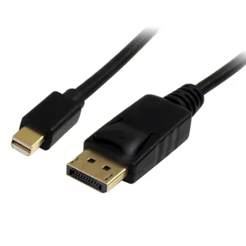 StarTech.com 3m (10ft) Mini DisplayPort uz DisplayPort 1.2 kabelis - 4K x 2K UHD Mini DisplayPort uz DisplayPort adaptera kabelis - Mini DP uz DP kabelis monitoram - mDP uz DP pārveidotāja vads