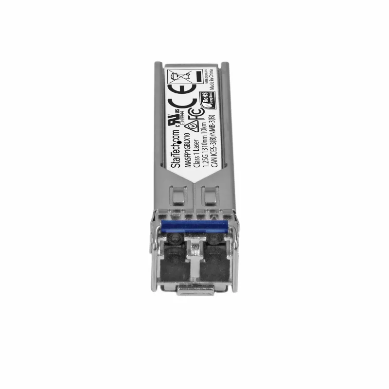 StarTech.com Cisco Meraki MA-SFP-1GB-LX10 saderīgs SFP raiduztvērēja modulis - 1000BASE-LX~Cisco Meraki MA-SFP-1GB-LX10 saderīgs SFP modulis - 1000BASE-LX - 1GbE vienmoda šķiedras optiskais raiduztvērējs - 1GE Gigabit Ethernet SFP - LC 10km - 1310nm - DDM Cisco Meraki MS225, MX400, MS250