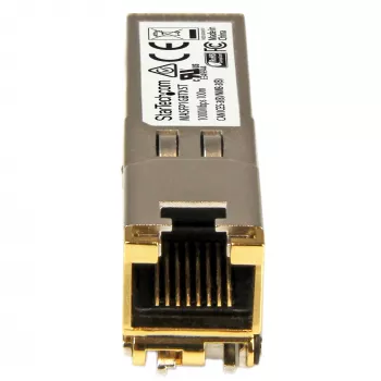 StarTech.com Cisco Meraki MA-SFP-1GB-TX saderīgs SFP modulis - 1000BASE-T - SFP uz RJ45 Cat6/Cat5e - 10/100/1000 Mbps - RJ-45 100m - Cisco Meraki MS225, MX400, MS250