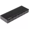 StarTech.com USB-C 10 Gbps uz M.2 NVMe SSD korpuss — pārnēsājams ārējais M.2 NGFF PCIe alumīnija futrālis — 1 GB/s lasīšana/rakstīšana — atbalsta 2230, 2242, 2260, 2280 — saderīgs ar TB3 — Mac un PC