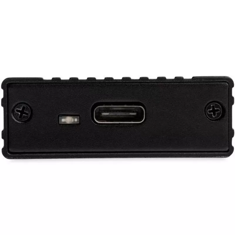 StarTech.com USB-C 10 Gbps uz M.2 NVMe SSD korpuss — pārnēsājams ārējais M.2 NGFF PCIe alumīnija futrālis — 1 GB/s lasīšana/rakstīšana — atbalsta 2230, 2242, 2260, 2280 — saderīgs ar TB3 — Mac un PC