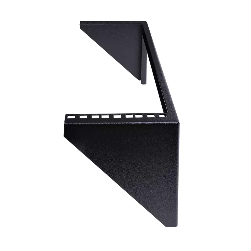 StarTech.com 3U 19” sienas stiprinājuma vertikālā plaukta kronšteins, sienas stiprinājuma patch paneļa kronšteins datu/AV/IT/datoru iekārtām, 3U plaukts skapim vai serveru telpai, atbalsta 150 lb (68 kg) slodzi