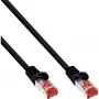 InLine ielāpu vads S/FTP PiMF Cat.6 250MHz PVC varš melns 5m
