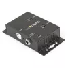 StarTech.com 2 portu industriāls uz sienas stiprināms USB–Seriālais adaptera centrmezgls ar DIN sliedes skavām
