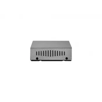 LevelOne PoE inžektors, 56W, Fast Ethernet, 10,100 Mbit/s, 10/100, IEEE 802.3x, pelēks, 100 m