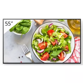 Sony FW-55BZ35L Signage Display Digital signage flat panel 139.7 cm (55 collas) LCD Wi-Fi 550 cd/m² 4K Ultra HD Melns Android 24/7