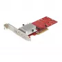 StarTech.com Divu M.2 PCIe SSD adaptera karte - x8 / x16 Divu NVMe vai AHCI M.2 SSD uz PCI Express 3.0 - M.2 NGFF PCIe (M-Key) saderīga - Atbalsta 2242, 2260, 2280 - JBOD - Mac un personālajam datoram