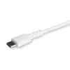 StarTech.com 3 pēdu (1 m) izturīgs balts USB-C uz Lightning kabelis - izturīgs, pastiprināts ar aramidšķiedru USB Type C uz Lightning lādētājs/sinhronizācijas barošanas vads - Apple MFi sertificēts iPad/iPhone 12