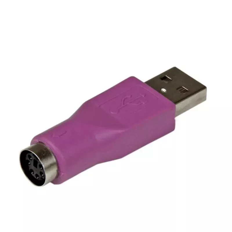 StarTech.com PS/2 tastatūras nomaiņas adapteris uz USB - V/S, USB A, PS/2, violets