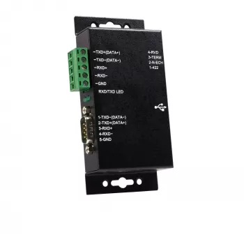 StarTech.com 1 porta metāla rūpnieciskais USB–RS422/RS485 seriālais adapteris ar izolāciju