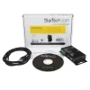 StarTech.com 1 porta metāla rūpnieciskais USB–RS422/RS485 seriālais adapteris ar izolāciju