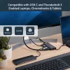 StarTech.com USB-C universālais adapteris - USB-C ceļojumu dokstacija ar 4K HDMI, 3x USB 3.0 centrmezglu, SD/SDHC, GbE, 60 W PD 3.0 caurlaidību - USB Type-C/Thunderbolt 3 - aizstāj DKT30CSDHPD