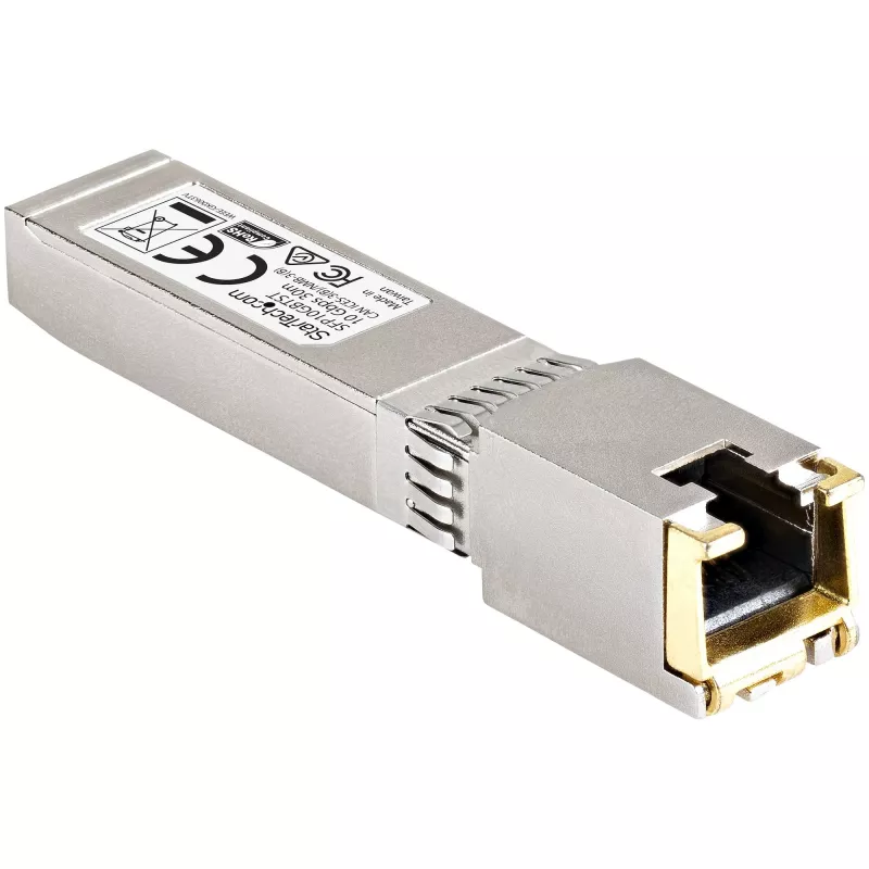 StarTech.com Cisco SFP-10GB-TC saderīgs SFP+ modulis - 10GBASE-T - SFP uz RJ45 Cat6/Cat5e - 10GE Gigabit Ethernet SFP+ - RJ-45 30m - Cisco Firepower, ASR1000, ASR9000