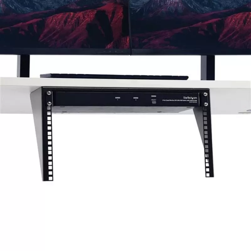 StarTech.com Vertikāli pie sienas stiprināms serveru statīvs - Masīvs tērauds - 6U