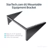 StarTech.com Vertikāli pie sienas stiprināms serveru statīvs - Masīvs tērauds - 6U