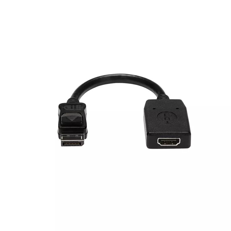 StarTech.com DisplayPort uz HDMI adapteris – DP uz HDMI adapteris/video pārveidotājs – 1080p – VESA sertificēts – DP uz HDMI monitors/displejs/projektors adaptera sargspraudnis – pasīvs – fiksējošs DP savienotājs