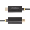 StarTech.com 3.3 pēdu (1 m) DisplayPort–HDMI adaptera kabelis, 4K 60 Hz ar HDR, DP uz HDMI 2.0b, aktīvs video pārveidotājs, DisplayPort galddators–HDMI monitors