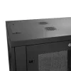 StarTech.com 4-stabu 18U serveru plauktu skapis, bloķējams 19 collu datu plauktu skapis datoru / AV / IT aprīkojumam, biroja / mājas tīkla plaukts ar ritentiņiem un regulējamām montāžas sliedēm