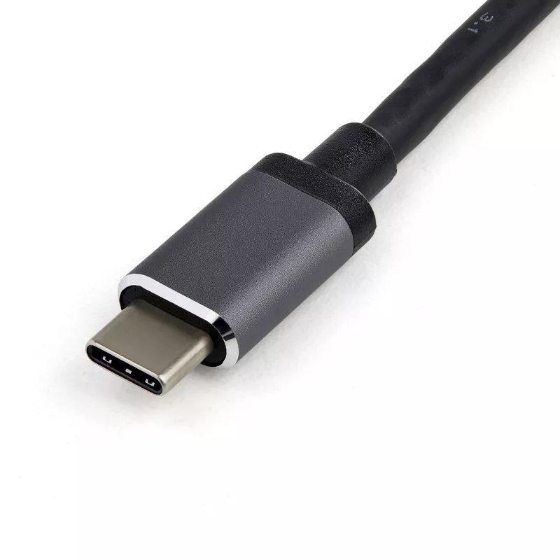 StarTech.com USB C daudzportu adapteris - USB-C Mini ceļojumu dokstacija ar 4K HDMI vai 1080p VGA - 3x USB 3.0 centrmezgls, SD, GbE, audio, 100 W PD caurlaide - pārnēsājama dokstacija klēpjdatoram/planšetdatoram