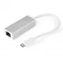 StarTech.com USB-C uz Gigabit tīkla adapteris - sudraba krāsā, vadu, USB, Ethernet, 5000 Mbit/s, sudraba