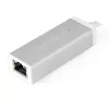 StarTech.com USB-C uz Gigabit tīkla adapteris - sudraba krāsā, vadu, USB, Ethernet, 5000 Mbit/s, sudraba