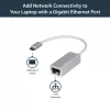 StarTech.com USB-C uz Gigabit tīkla adapteris - sudraba krāsā, vadu, USB, Ethernet, 5000 Mbit/s, sudraba