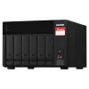 QNAP TVS-675 NAS Tornis ZhaoXin KaiXian KX-6000 KX-U6580 8 GB DDR4 0 TB QuTS hero Melns