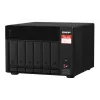 QNAP TVS-675 NAS Tornis ZhaoXin KaiXian KX-6000 KX-U6580 8 GB DDR4 0 TB QuTS hero Melns
