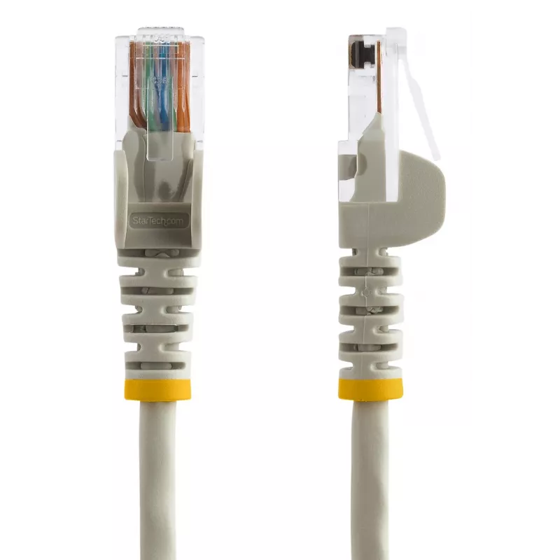 StarTech.com Cat5e komutācijas kabelis ar aizsargātiem RJ45 savienotājiem – 2 m, pelēks