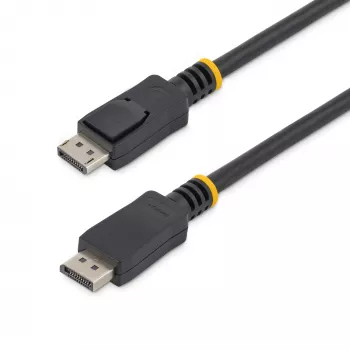 StarTech.com 3m (10 pēdu) DisplayPort 1.2 kabelis – 4K x 2K Ultra HD VESA sertificēts DisplayPort kabelis – DP uz DP kabelis monitoram – DP video/displeja vads – fiksējošie DP savienotāji