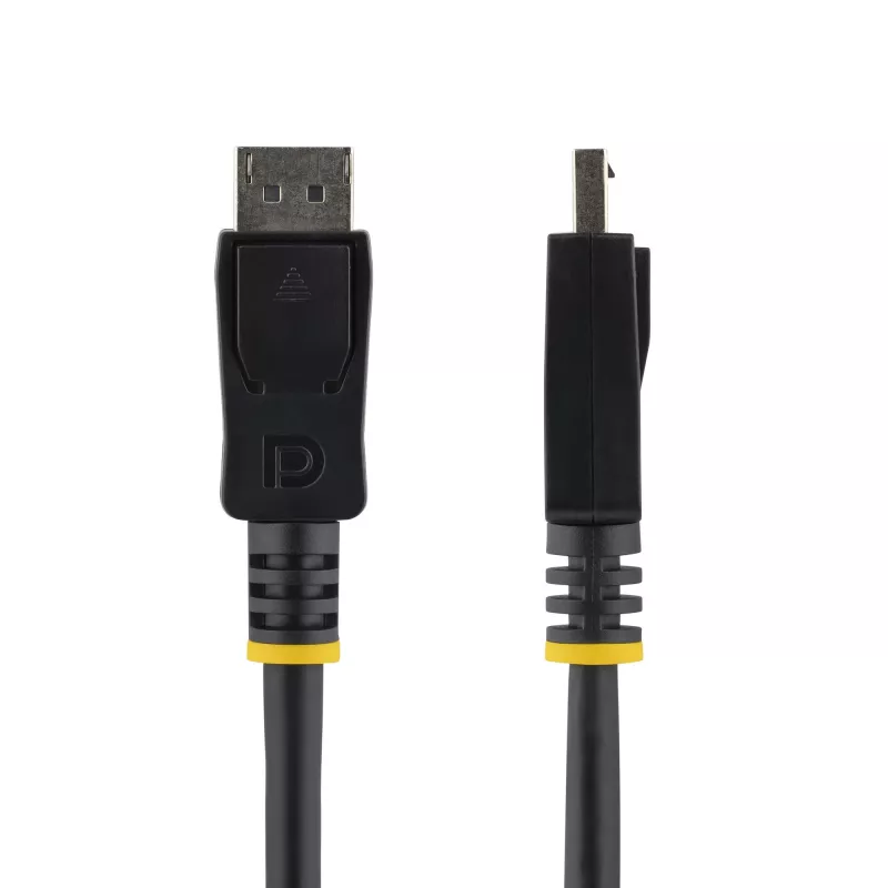 StarTech.com 3m (10 pēdu) DisplayPort 1.2 kabelis – 4K x 2K Ultra HD VESA sertificēts DisplayPort kabelis – DP uz DP kabelis monitoram – DP video/displeja vads – fiksējošie DP savienotāji