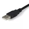 StarTech.com 6 pēdu (1,8 m) 2 portu FTDI USB uz seriālo RS232 adaptera kabelis ar COM saglabāšanu, USB uz RS232 adapteris - TAA
