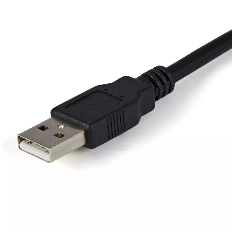 StarTech.com 6 pēdu (1,8 m) 2 portu FTDI USB uz seriālo RS232 adaptera kabelis ar COM saglabāšanu, USB uz RS232 adapteris - TAA