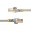 StarTech.com 10 m CAT6a Ethernet kabelis - 10 Gigabit ekranēts bez aizķeršanās RJ45 100W PoE ielāpu vads - 10GbE STP tīkla kabelis ar stiepes samazināšanu - pelēks individuāli testēts/vadi ir UL sertificēti/TIA