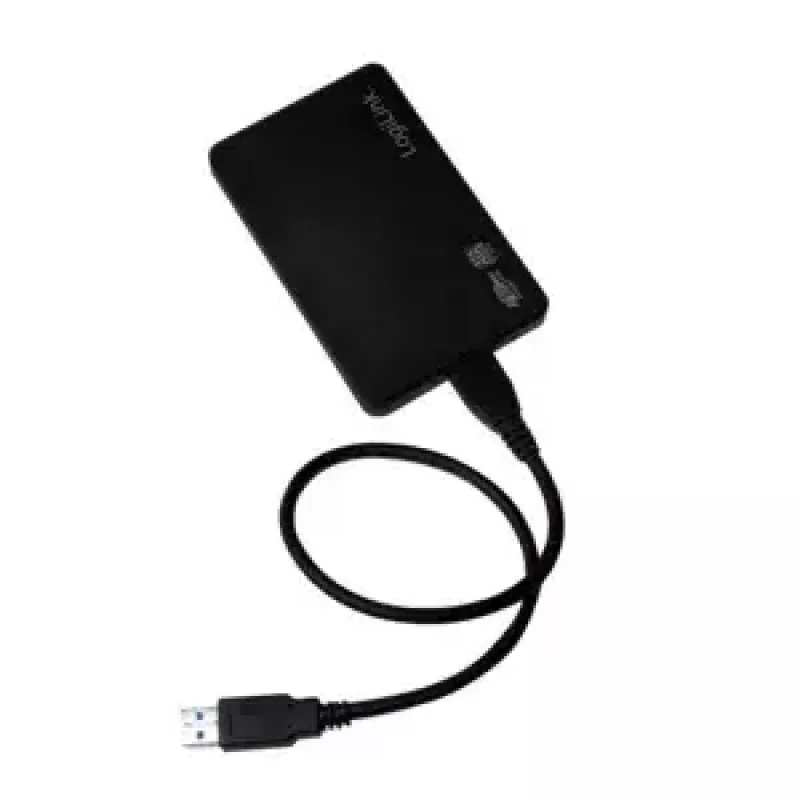HDD korpuss LogiLink UA0256 melns 2,5 collu