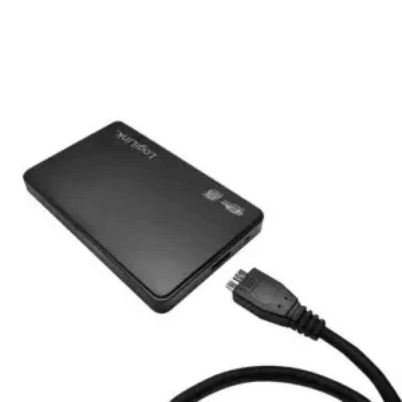 HDD korpuss LogiLink UA0256 melns 2,5 collu
