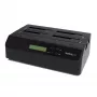 StarTech.com 4 nodalījumu USB 3.0 eSATA–SATA autonoma 1:3 HDD cietā diska dublētāja dokstacija