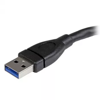 StarTech.com USB 3.0 A–A pagarinātāja kabelis — 6 collas, melns, 0,152 m, USB A, USB A, USB 3.2 Gen 1 (3.1 Gen 1), 5 Gbit/s, Melns
