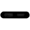 StarTech.com USB C daudzportu video adapteris - 4K 60Hz USB-C uz HDMI 2.0 vai DisplayPort 1.2 monitora adapteris - USB Type-C 2-in-1 displeja pārveidotājs HDMI/DP HBR2 HDR - Thunderbolt 3 saderīgs