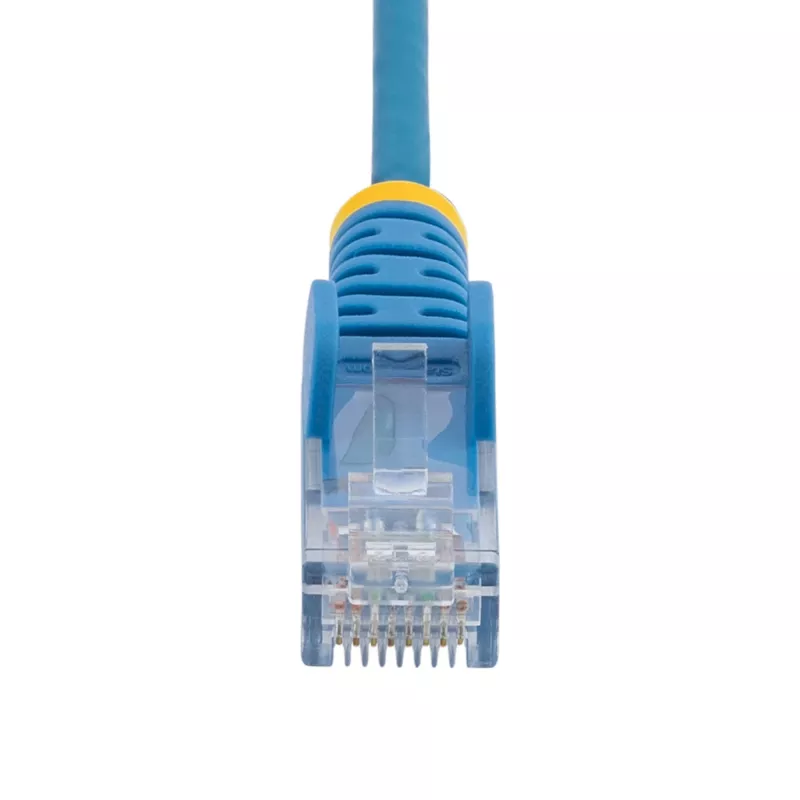 StarTech.com 1 m CAT6 kabelis - plāns - bez aizķeršanās RJ45 savienotāji - zils