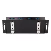 StarTech.com 4 portu industriālais USB 3.0 5 Gbps centrmezgls, izturīgs USB centrmezgls ar ESD aizsardzību, DIN/sienas/galda stiprināms USB-A centrmezgls, USB paplašinātājs ar bloķējamiem portiem, lieljaudas – TAA