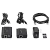 StarTech.com 4 portu USB 2.0 pagarinātāja centrmezgls pa vienu CAT5e/CAT6 Ethernet kabeli (RJ45) — 100 m (330 pēdas) — USB pagarinātāja centrmezgla adaptera komplekts — metāla korpuss — ārēji barots — 480 Mb/s