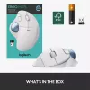 Pele Logitech ERGO M575 bezvadu trackball RF Wireless + Bluetooth